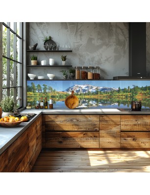Glas Küchenrückwand 6 mm ESG Motive KRWM-0634