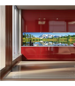 Glas Küchenrückwand 6 mm ESG Motive KRWM-0634