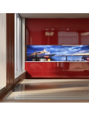 Glas Küchenrückwand 6 mm ESG Motive KRWM-0637