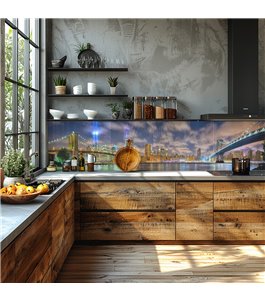 Glas Küchenrückwand 6 mm ESG Motive KRWM-0639
