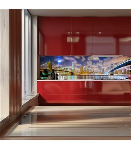 Glas Küchenrückwand 6 mm ESG Motive KRWM-0639