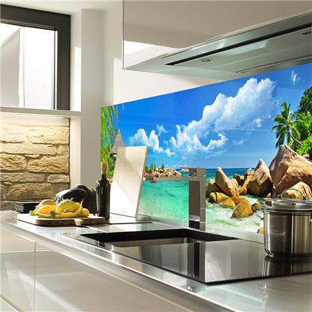 Glas Küchenrückwand 6 mm ESG Motive KRWM-0640