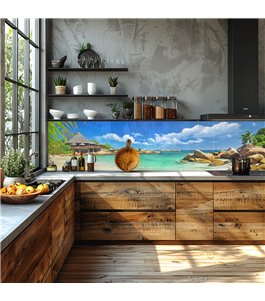 Glas Küchenrückwand 6 mm ESG Motive KRWM-0640