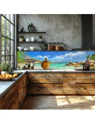 Glas Küchenrückwand 6 mm ESG Motive KRWM-0640