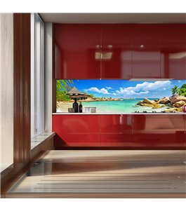 Glas Küchenrückwand 6 mm ESG Motive KRWM-0640