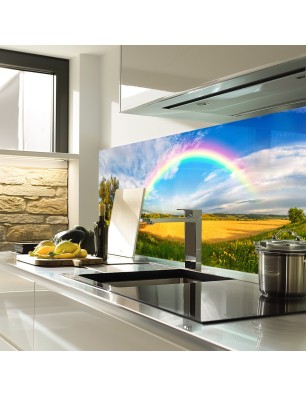 Glas Küchenrückwand 6 mm ESG Motive KRWM-0643