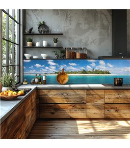 Glas Küchenrückwand 6 mm ESG Motive KRWM-0644