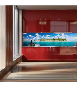 Glas Küchenrückwand 6 mm ESG Motive KRWM-0644