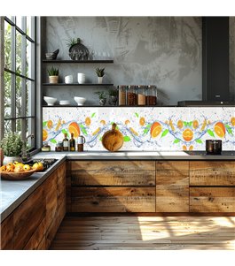 Glas Küchenrückwand 6 mm ESG Motive KRWM-0645