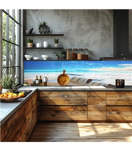 Glas Küchenrückwand 6 mm ESG Motive KRWM-0751