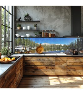Glas Küchenrückwand 6 mm ESG Motive KRWM-0753