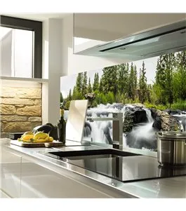 Glas Küchenrückwand 6 mm ESG Motive KRWM-0755