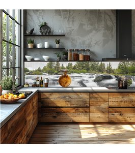 Glas Küchenrückwand 6 mm ESG Motive KRWM-0755