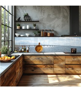 Glas Küchenrückwand 6 mm ESG Motive KRWM-0756
