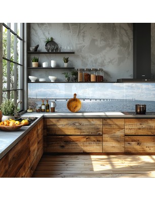 Glas Küchenrückwand 6 mm ESG Motive KRWM-0756