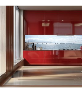 Glas Küchenrückwand 6 mm ESG Motive KRWM-0756