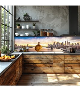 Glas Küchenrückwand 6 mm ESG Motive KRWM-0757