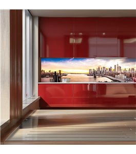 Glas Küchenrückwand 6 mm ESG Motive KRWM-0757