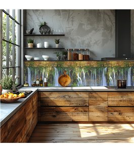 Glas Küchenrückwand 6 mm ESG Motive KRWM-0758
