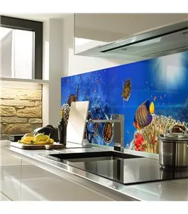 Glas Küchenrückwand 6 mm ESG Motive KRWM-0761