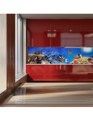 Glas Küchenrückwand 6 mm ESG Motive KRWM-0761
