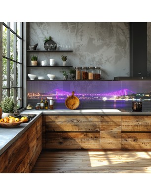 Glas Küchenrückwand 6 mm ESG Motive KRWM-0763