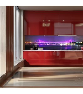 Glas Küchenrückwand 6 mm ESG Motive KRWM-0763