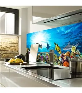 Glas Küchenrückwand 6 mm ESG Motive KRWM-0770