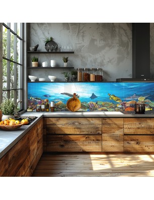 Glas Küchenrückwand 6 mm ESG Motive KRWM-0770