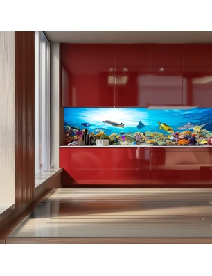 Glas Küchenrückwand 6 mm ESG Motive KRWM-0770