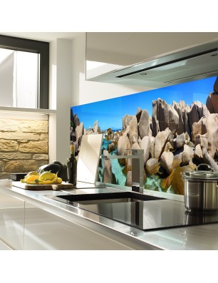 Glas Küchenrückwand 6 mm ESG Motive KRWM-0773