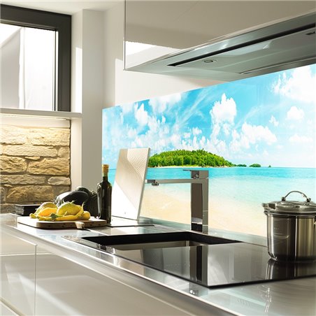 Glas Küchenrückwand 6 mm ESG Motive KRWM-0775