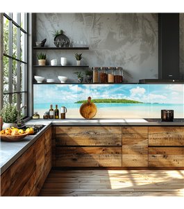 Glas Küchenrückwand 6 mm ESG Motive KRWM-0775