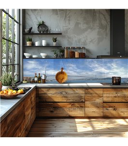Glas Küchenrückwand 6 mm ESG Motive KRWM-0777