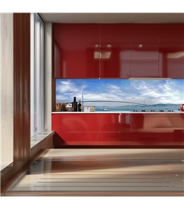 Glas Küchenrückwand 6 mm ESG Motive KRWM-0777
