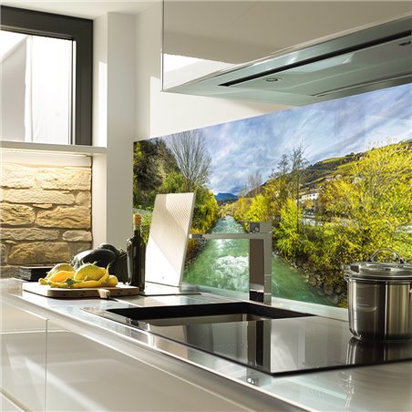 Glas Küchenrückwand 6 mm ESG Motive KRWM-0778