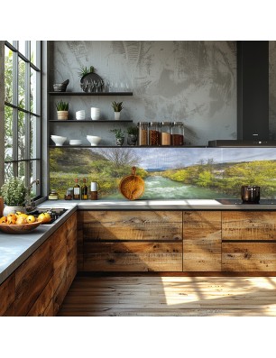 Glas Küchenrückwand 6 mm ESG Motive KRWM-0778