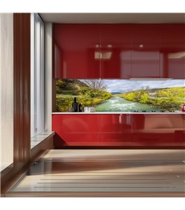 Glas Küchenrückwand 6 mm ESG Motive KRWM-0778