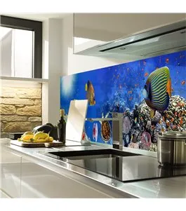 Glas Küchenrückwand 6 mm ESG Motive KRWM-0780