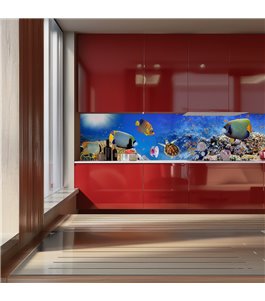 Glas Küchenrückwand 6 mm ESG Motive KRWM-0780