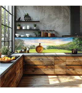 Glas Küchenrückwand 6 mm ESG Motive KRWM-0782