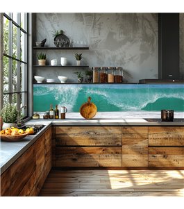 Glas Küchenrückwand 6 mm ESG Motive KRWM-0783