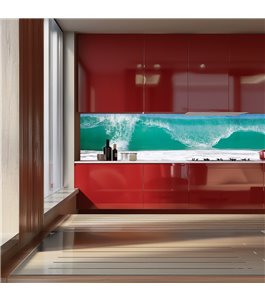 Glas Küchenrückwand 6 mm ESG Motive KRWM-0783