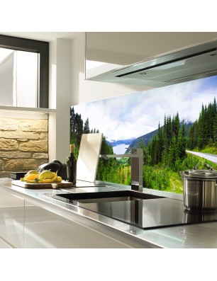 Glas Küchenrückwand 6 mm ESG Motive KRWM-0786