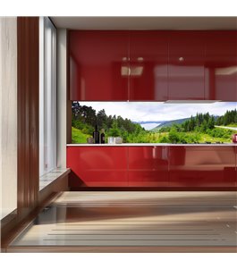 Glas Küchenrückwand 6 mm ESG Motive KRWM-0786