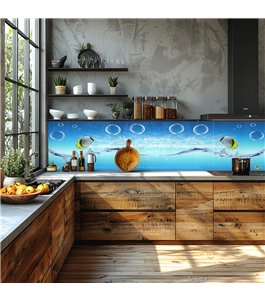 Glas Küchenrückwand 6 mm ESG Motive KRWM-0787