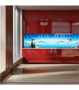 Glas Küchenrückwand 6 mm ESG Motive KRWM-0787