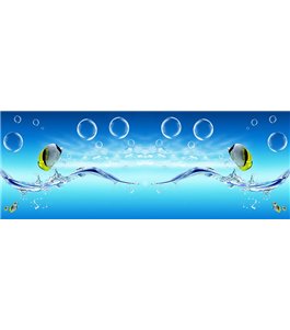 Glas Küchenrückwand 6 mm ESG Motive KRWM-0787
