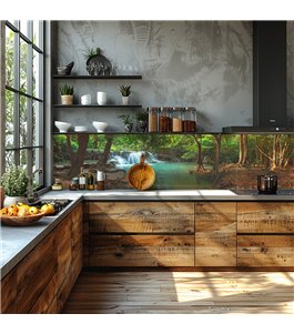 Glas Küchenrückwand 6 mm ESG Motive KRWM-0793