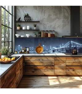 Glas Küchenrückwand 6 mm ESG Motive KRWM-0795